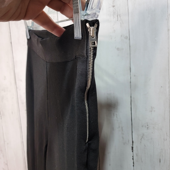 Everlane The Side-Zip Skinny Stretch Casual Dress Pants Black Womens Size 2. - Picture 4 of 6